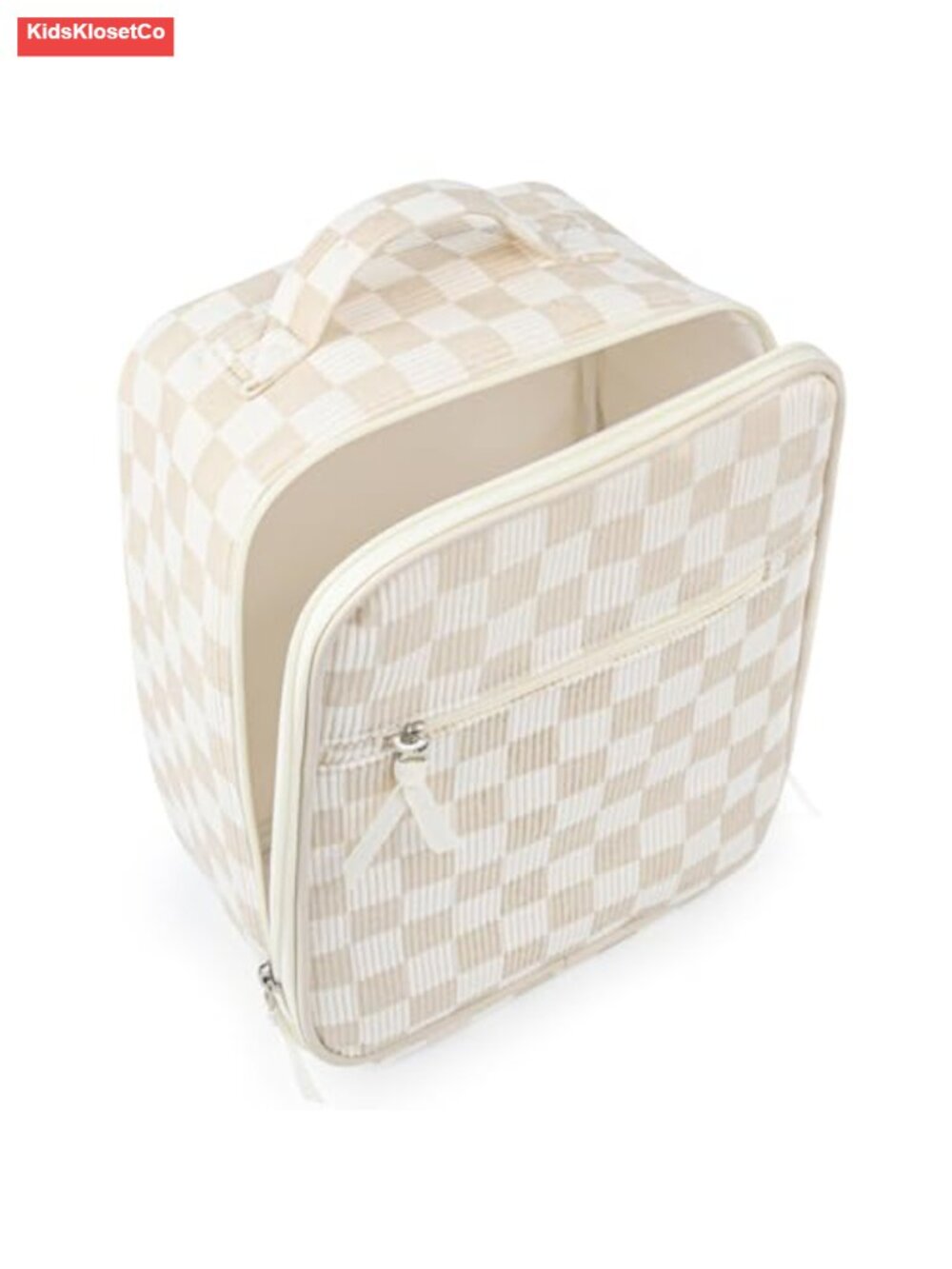 Insulated Quilted Lunch Bag for Women Work School Picnic Large Capacity - Picture 6 of 6
